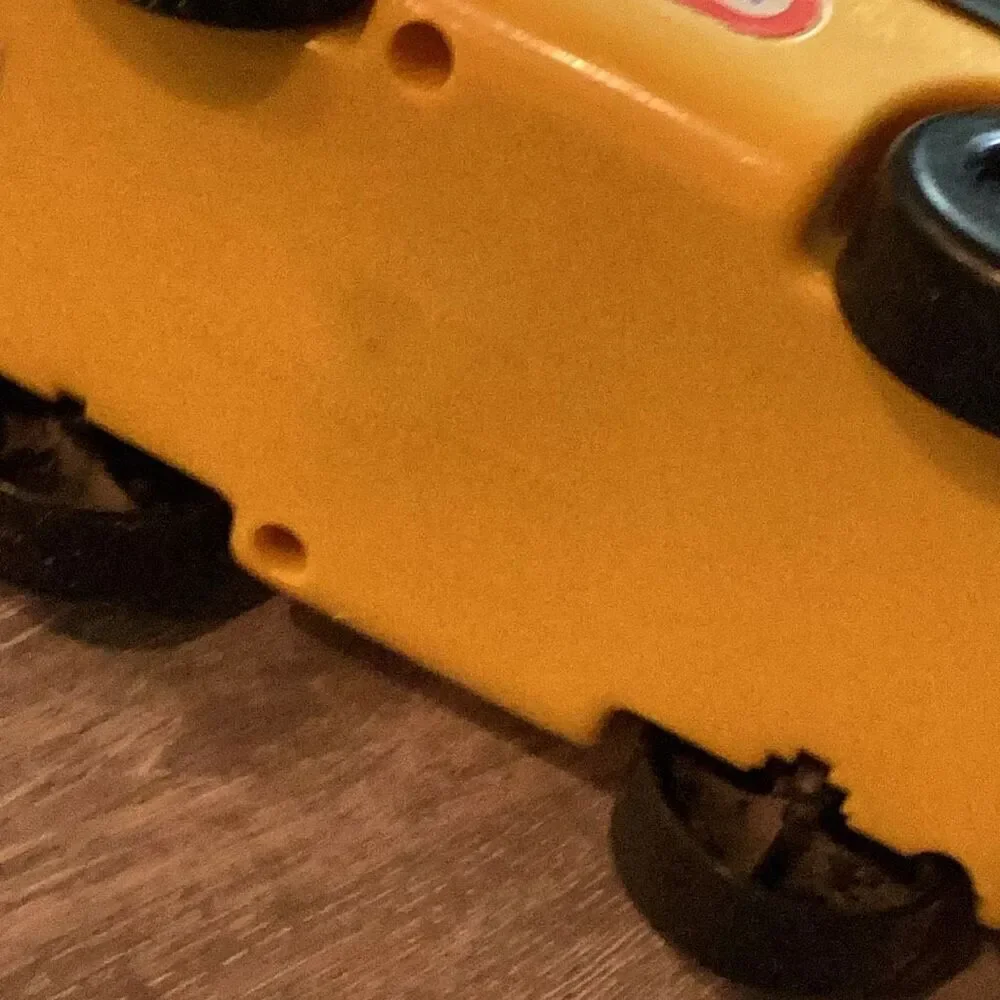 Vintage Little Tikes School Bus Toddle Tots Vehicle Toy USA Made